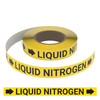 Liquid Nitrogen (Yellow) - Pipe Marking Roll