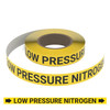 Low Pressure Nitrogen (Yellow) - Pipe Marking Roll