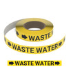 Waste Water (Yellow) - Pipe Marking Roll Waste Water (Yellow) - Pipe Marking Roll