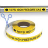 10 PSI High Pressure Gas - Pipe Marking Roll