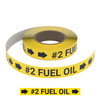 #2 Fuel Oil - Pipe Marking Roll