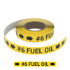 #6 Fuel Oil - Pipe Marking Roll