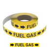 Fuel Gas (Yellow) - Pipe Marking Roll Fuel Gas (Yellow) - Pipe Marking Roll