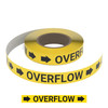 Overflow (Yellow) - Pipe Marking Roll