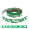 Diesel Waste Oil - Pipe Marking Roll Diesel Waste Oil - Pipe Marking Roll