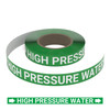 High Pressure Water (Green) - Pipe Marking Roll