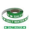 Salt Water - Pipe Marking Roll Salt Water - Pipe Marking Roll