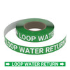 Loop Water Return - Pipe Marking Roll