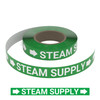 Steam Supply (Green) - Pipe Marking Roll Steam Supply (Green) - Pipe Marking Roll