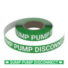 Sump Pump Disconnect - Pipe Marking Roll