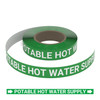 Potable Hot Water Supply - Pipe Marking Roll