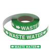 Waste Water (Green) - Pipe Marking Roll Waste Water (Green) - Pipe Marking Roll