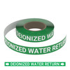 Deionized Water Return - Pipe Marking Roll