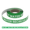 Hot Water Recirculation - Pipe Marking Roll