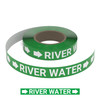River Water - Pipe Marking Roll