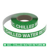 Sec. Chilled Water Return - Pipe Marking Roll