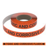Toxic And Corrosive Fluids - Pipe Marking Roll