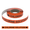 Chlorine Solution - Pipe Marking Roll Chlorine Solution - Pipe Marking Roll