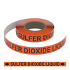 Sulfer Dioxide Liquid - Pipe Marking Roll
