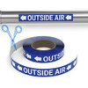 Outside Air - Pipe Marking Roll