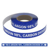 98/2 Argon 98%, Carbon Dioxide 2% - Pipe Marking Roll 98/2 Argon 98%, Carbon Dioxide 2% - Pipe Marking Roll