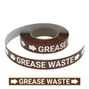 Grease Waste - Pipe Marking Roll