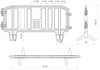 MOVIT 6.5 Foot Heavy Duty Plastic Barricades