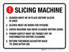 Slicing Machine Landscape - Wall Sign Slicing Machine Landscape - Wall Sign