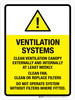 Ventilation Systems Portrait - Wall Sign Ventilation Systems Portrait - Wall Sign