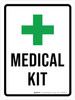 Medical Kit Portrait - Wall Sign
