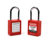 38mm Steel Shackle Lockout Padlock – Keyed Different