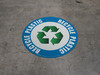 Recycle Plastic - Floor Sign Recycle Plastic - Floor Sign