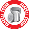 General Trash - Floor Sign General Trash - Floor Sign