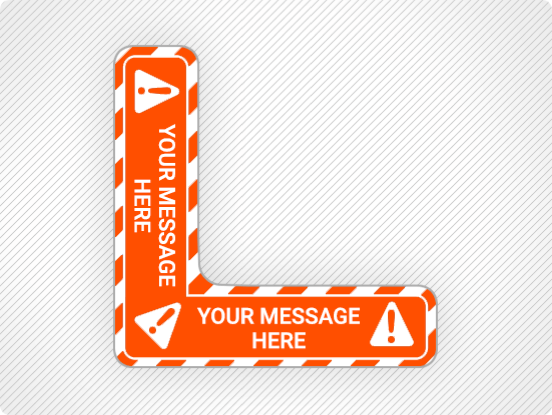 Custom Floor Corner - Creative Safety Supply