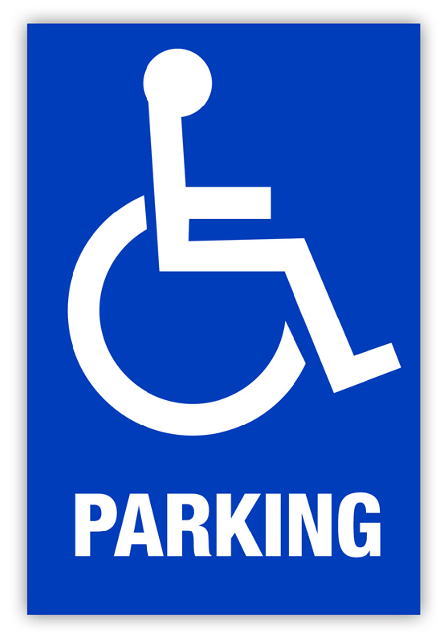 Handicap Parking Label handicap-parking-label