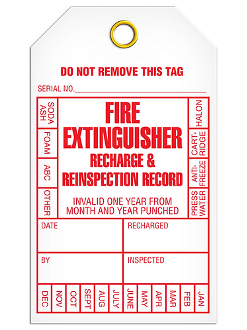 fire-ext-inspection-record-tag for Fire Extinguisher Inspection Tags Printable Free Fire Ext. Inspection Record Tag for Fire Extinguisher Inspection Tags Printable Free