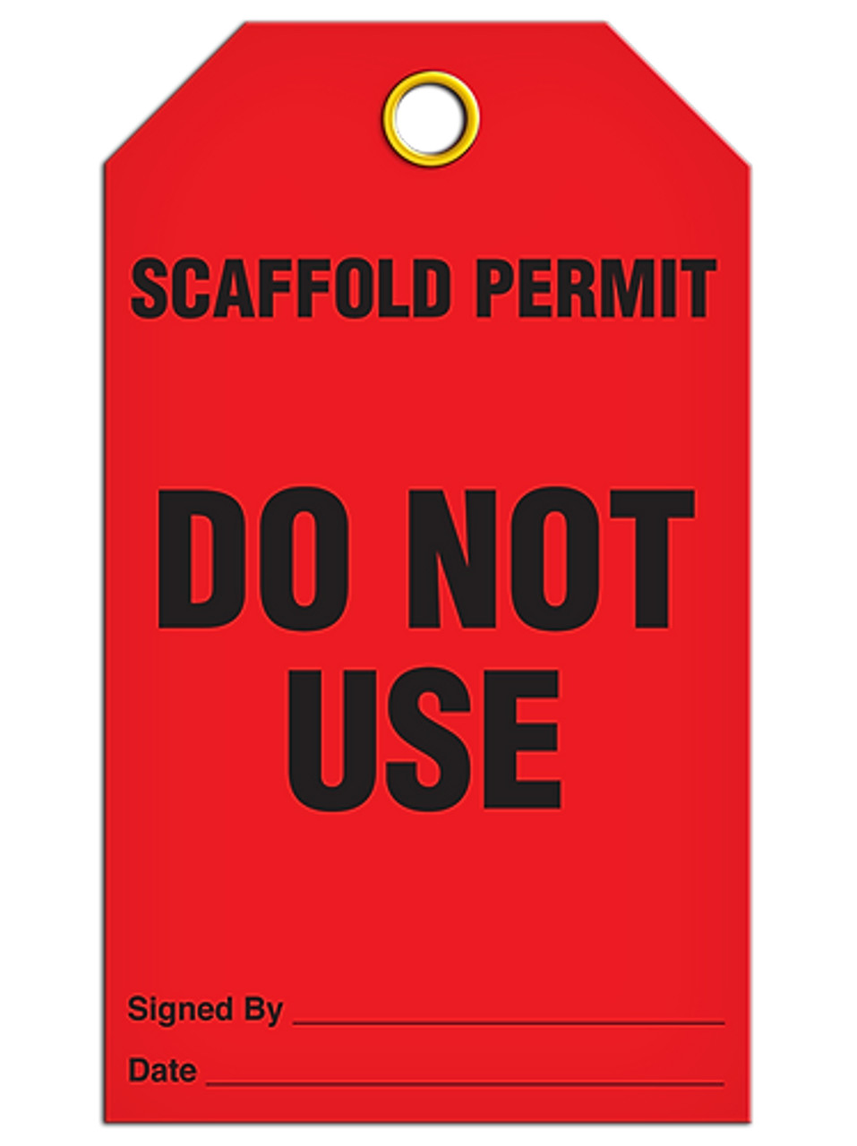 Scaffold do not use tag