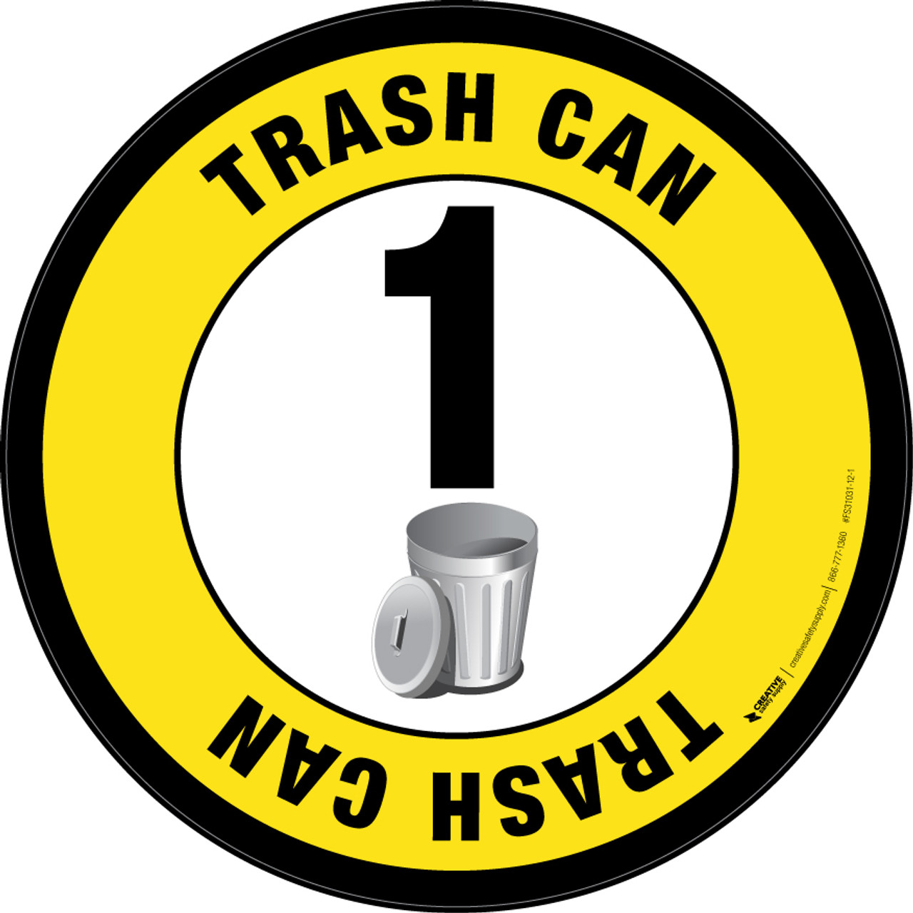 Trash & Garbage Signs | Creative Safety Supply