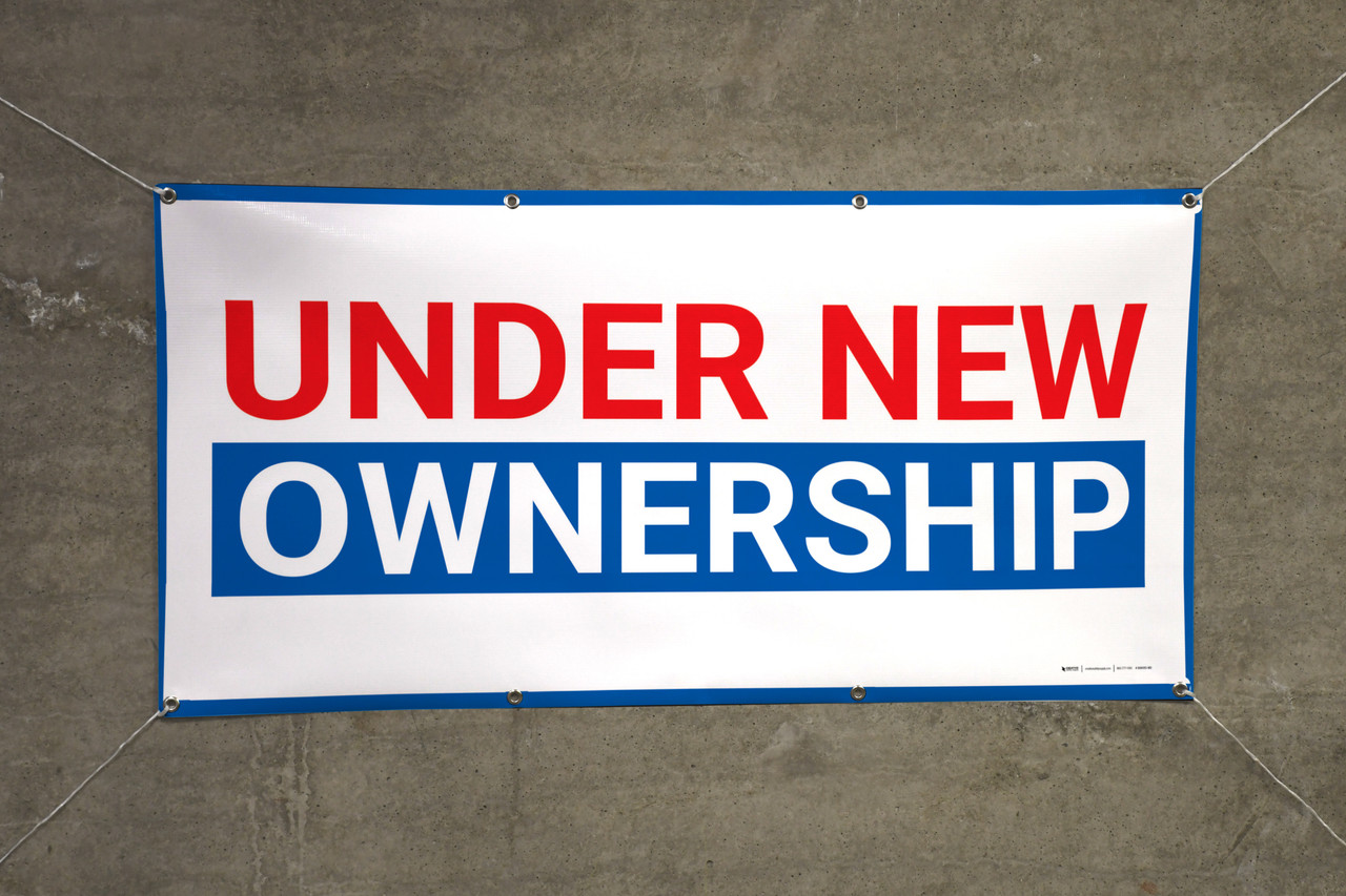 Under New Ownership Banner