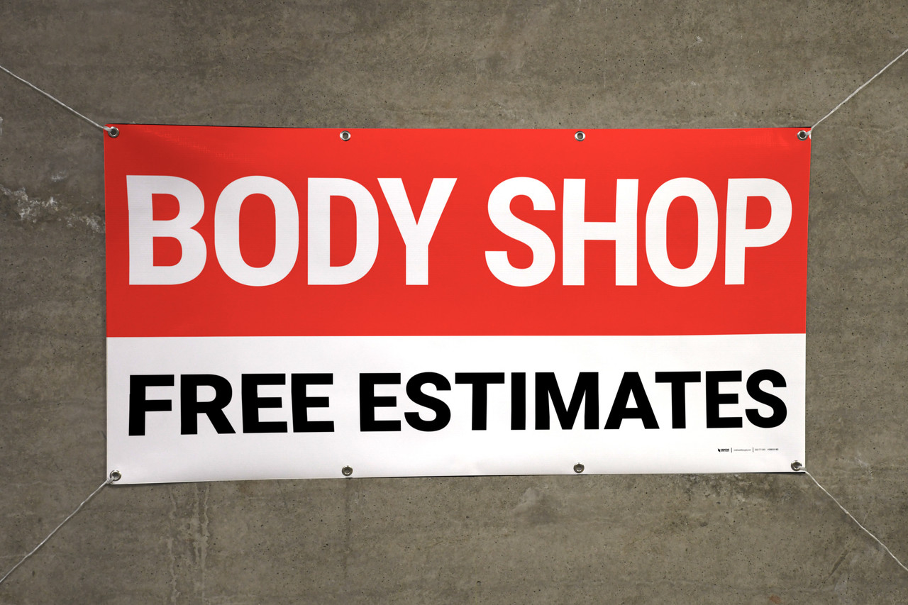 Body Shop Free Estimates Banner