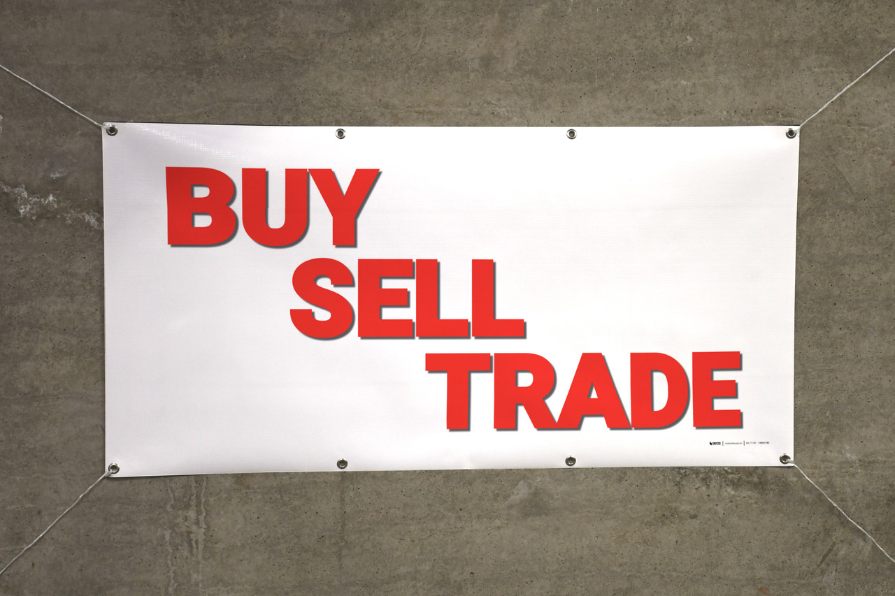 Buy Sell Trade Banner