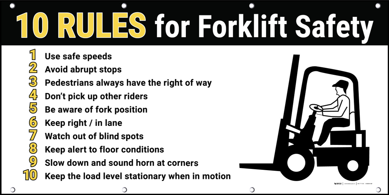 Forklift Fork Size Chart