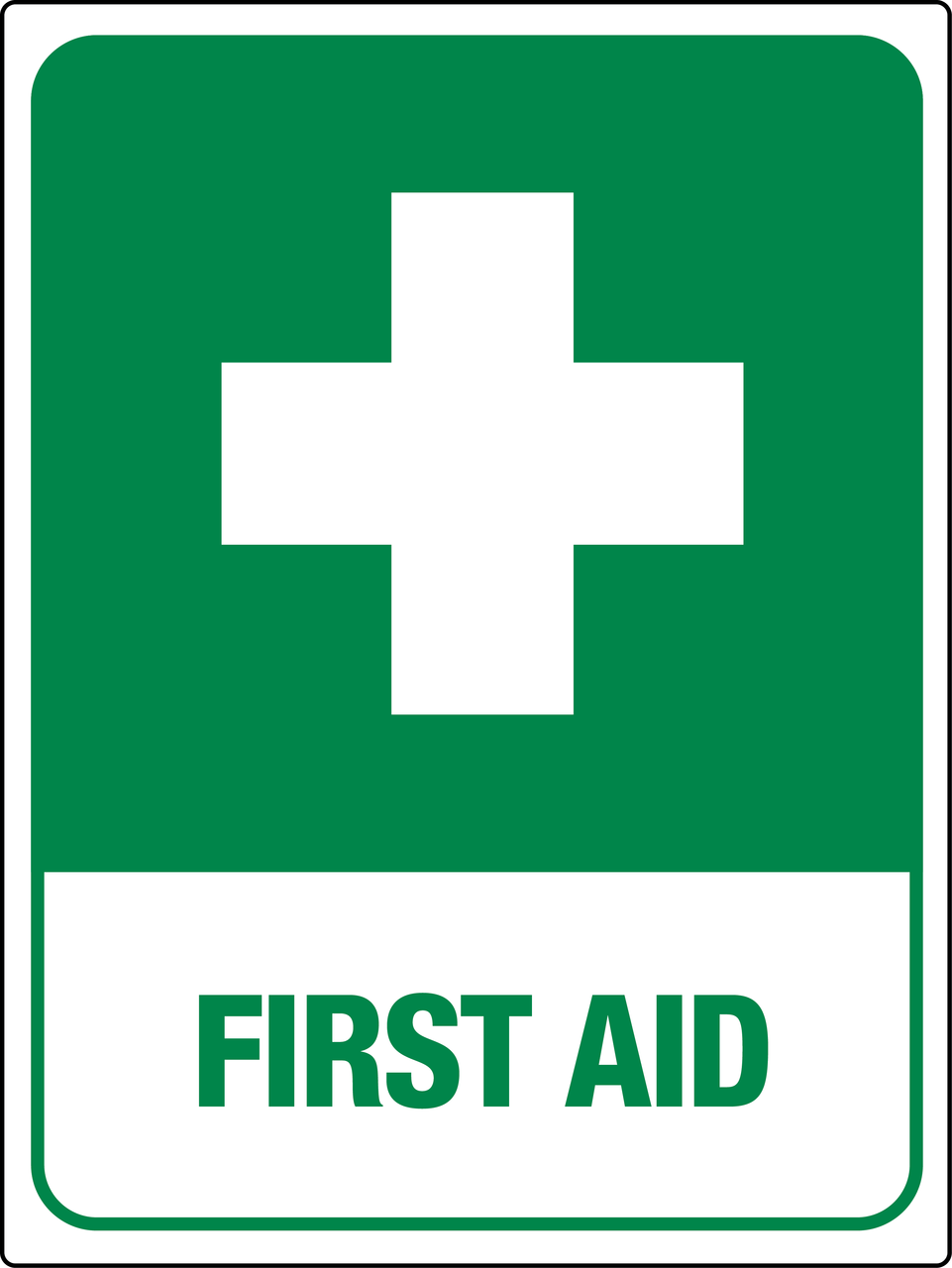 first aid sign