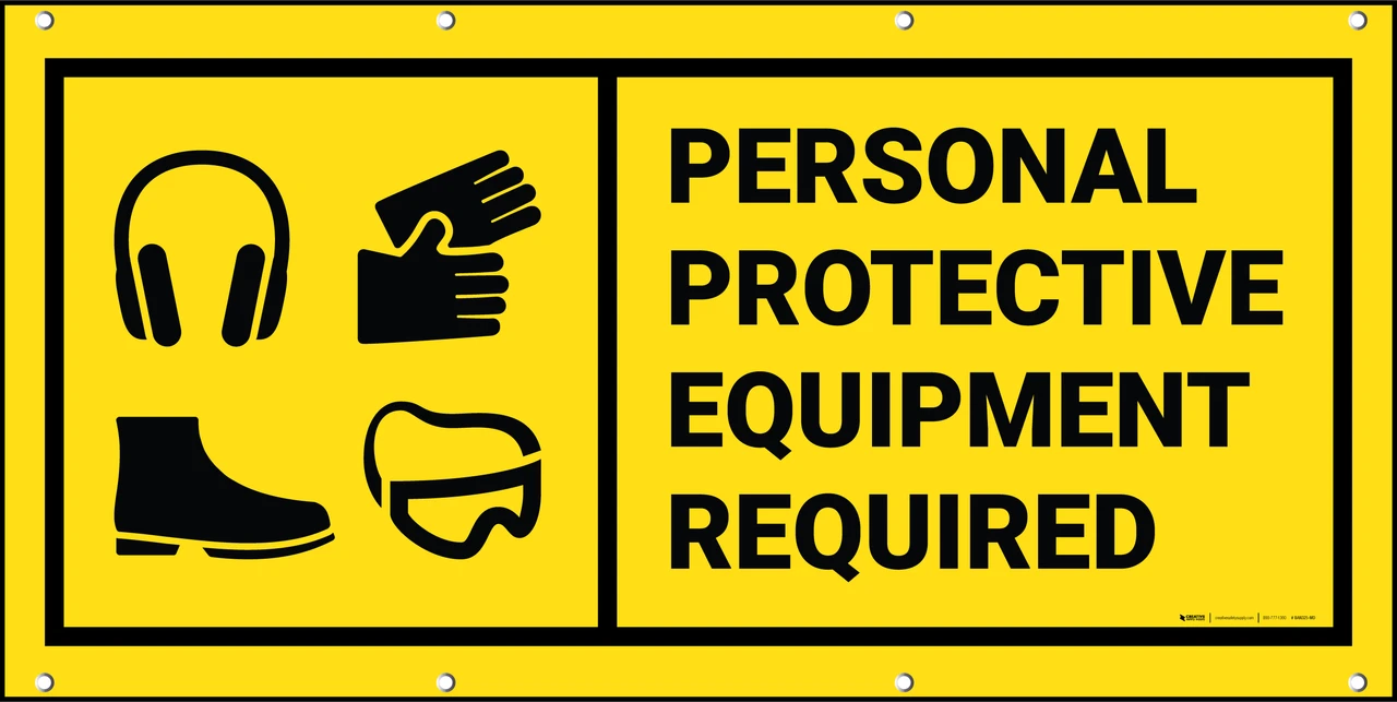 Personal Protective Equipment Required Personal Protective Equipment