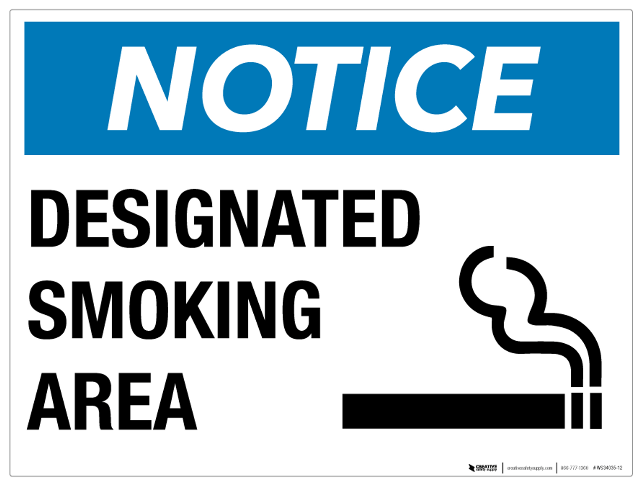 notice-designated-smoking-area-wall-sign