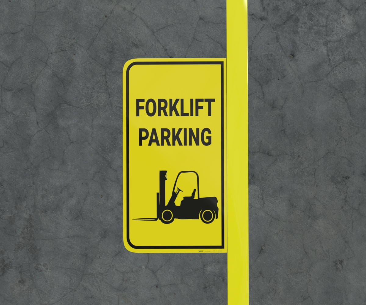 Forklift Parking Floor Marking Sign