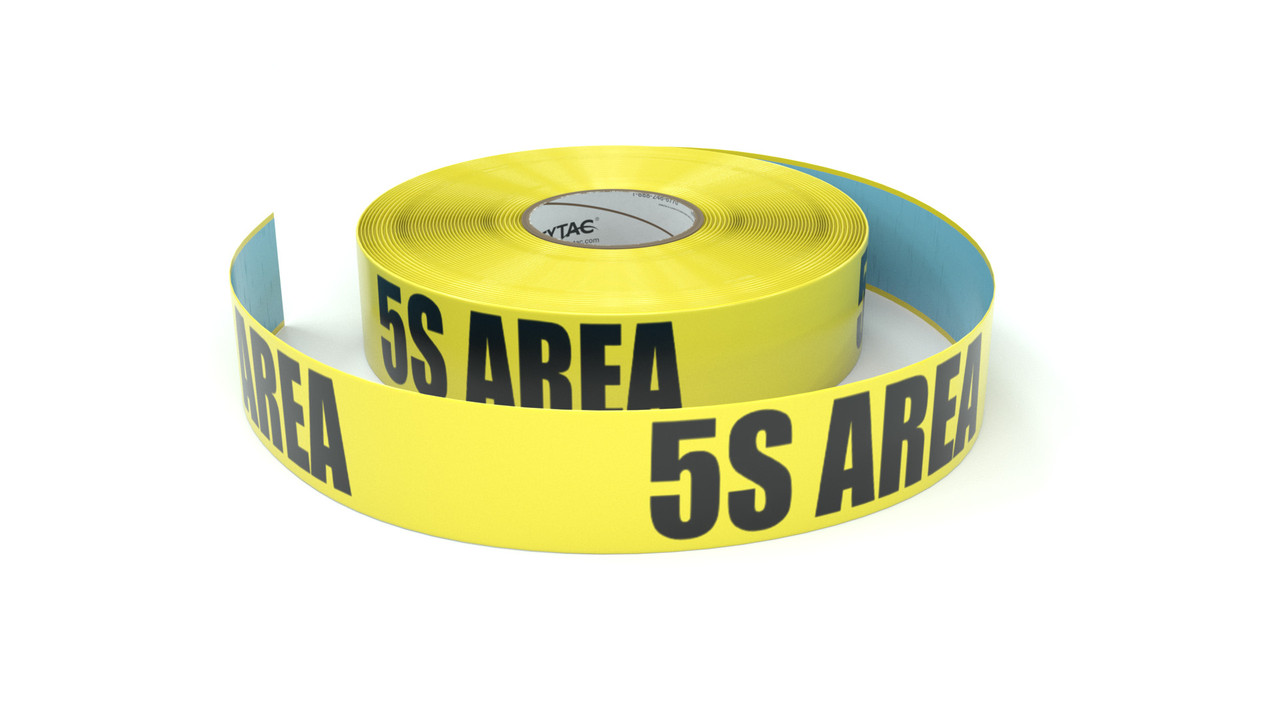 5S Area Inline Printed Floor Marking Tape Creative Safety Supply