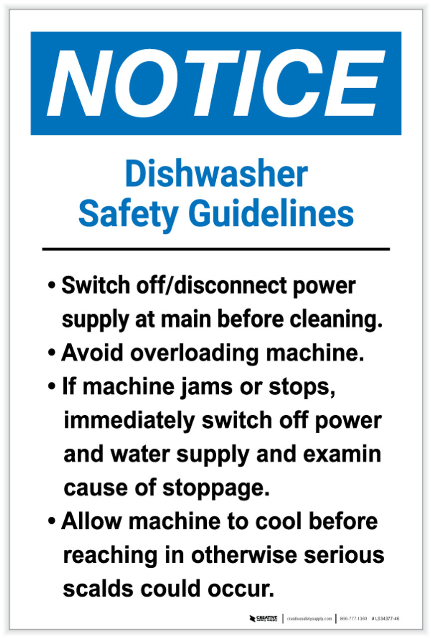 Dishwasher safe symbols explained