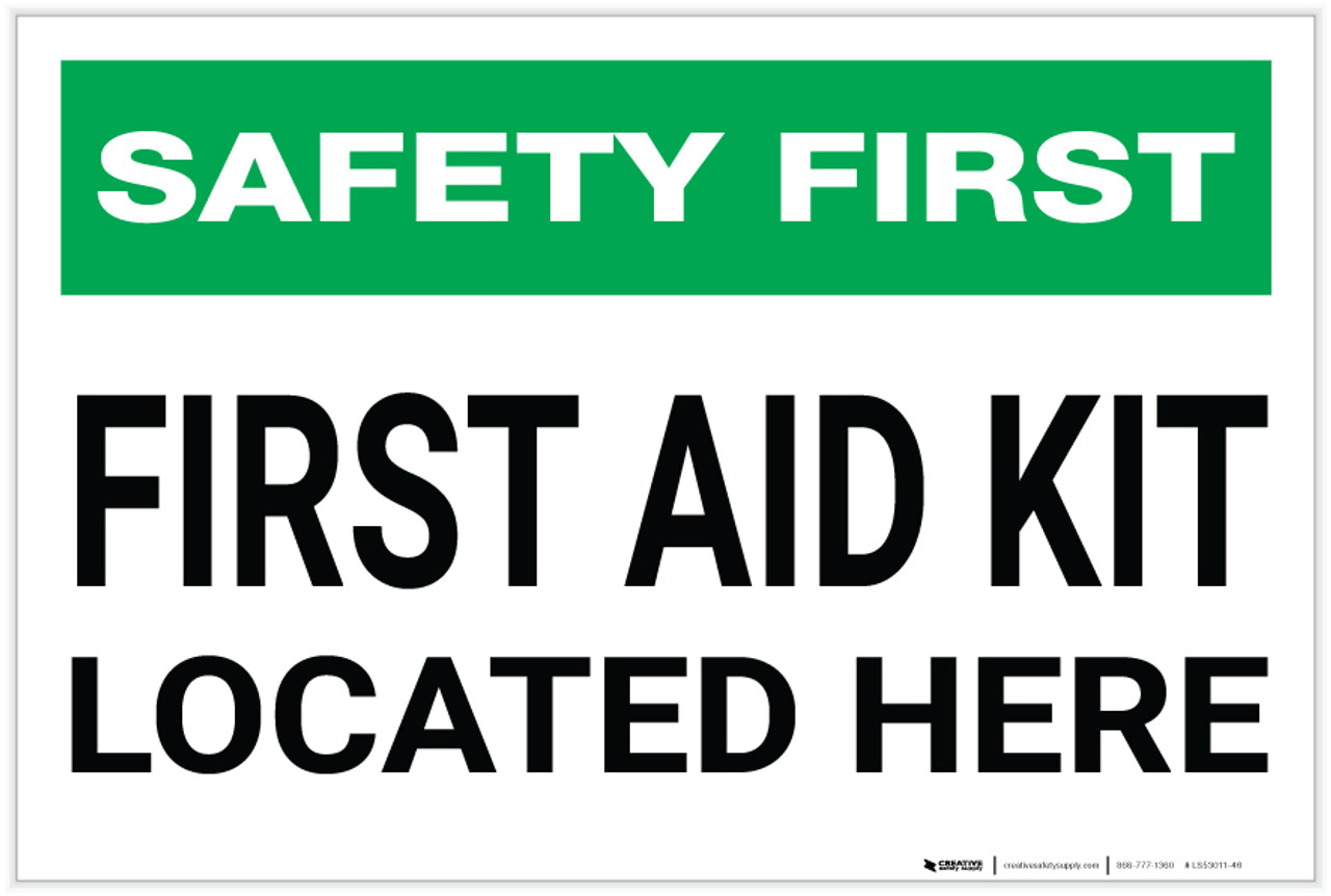 Safety first clearance aid kit