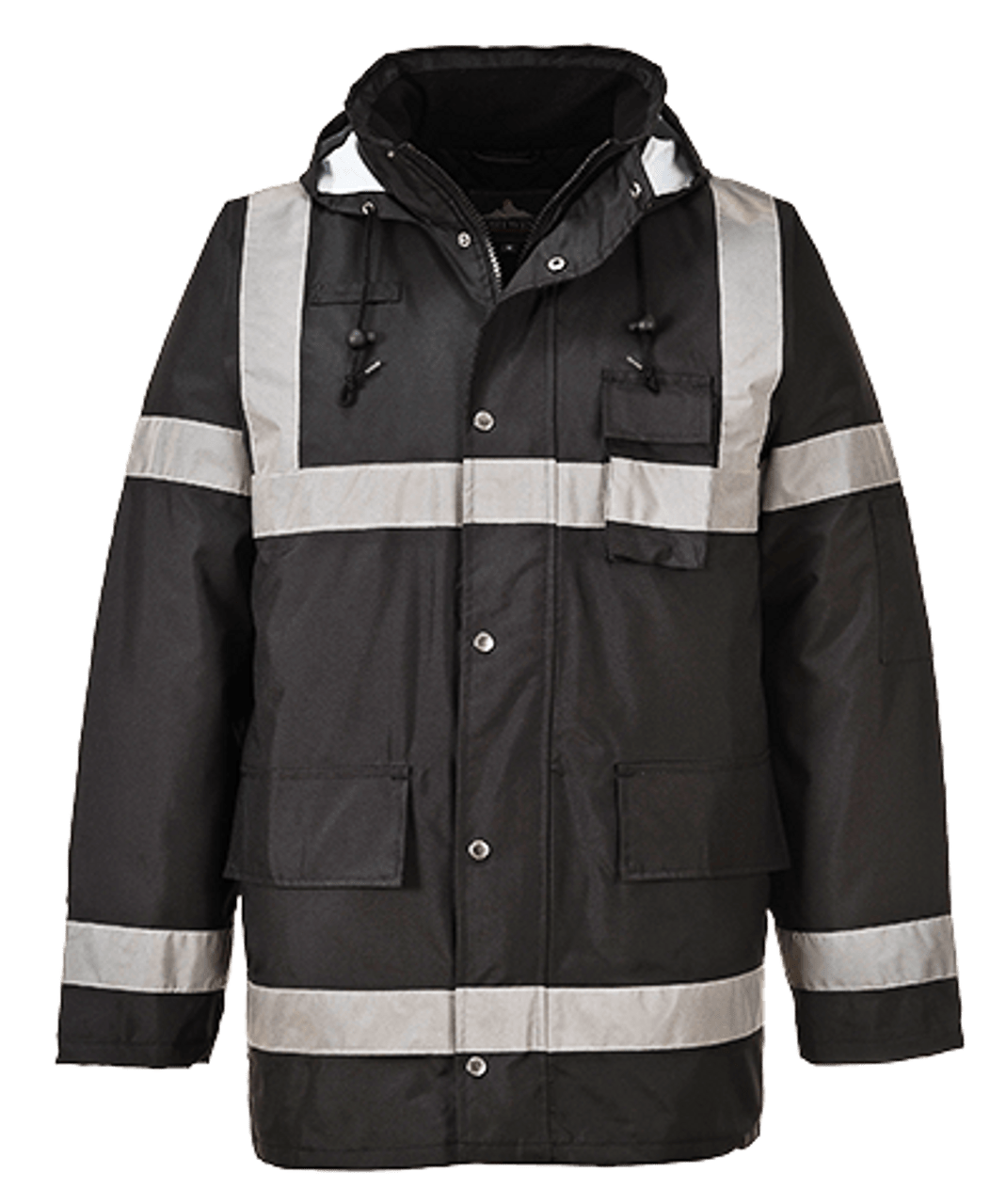 BOSS Off-White Stripes Insulated Bomber Jacket